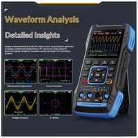 FNIRSI New Upgrade 2C53T High-Speed Dual Channel 50M Digital Oscilloscope Multimeter Signal Generator