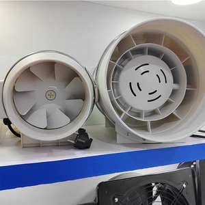 Ventilador de conducto de gran caudal de aire, económico, de 4'', 6'', 12'', 110V, 220V, ventilador de extracción, extractor de ventilación - Product Image 6