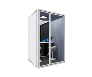Cabina Telefónica <span class=keywords><strong>de</strong></span> Oficina con Estructura <span class=keywords><strong>de</strong></span> Acero Insonorizada <span class=keywords><strong>de</strong></span> Diseño Moderno con Marco <span class=keywords><strong>de</strong></span> Aluminio para Trabajo/Reuniones en Hoteles y Almacenes - Product Image 6