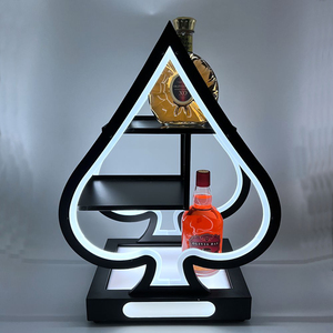 ถาดใส่ผลไม้อะคริลิค LED แบบชาร์จไฟได้,แท่นวางงูผลไม้เรืองแสงสำหรับบริการกลางคืน <span class=keywords><strong>Clup</strong></span> - Product Image 4