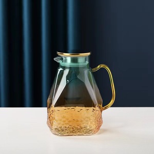 Eistee <span class=keywords><strong>Karaffe</strong></span> Wasser <span class=keywords><strong>Kuh</strong></span> Milch kännchen Classic Style Restaurant Großhandel Luxus Custom Handmade Glass Pitchers - Product Image 6