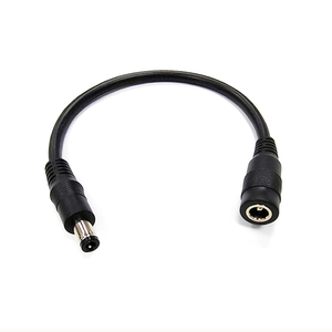 Индивидуальный <span class=keywords><strong>5</strong></span> в 12 В <span class=keywords><strong>5</strong></span>,<span class=keywords><strong>5</strong></span>*<span class=keywords><strong>2</strong></span>,<span class=keywords><strong>5</strong></span> от постоянного тока до постоянного тока, Удлинительный силовой кабель «папа», 18AWG, порт постоянного тока <span class=keywords><strong>5</strong></span>,5x2,1 мм, Удлинительный кабель питания с разъемом - Product Image 1