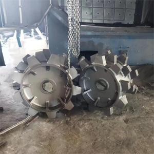 أسطوانة التربة والعجلات المضغوطة من المصنع مع ملحقات أمامية للمحرك عجلة ضغط للحفار - Product Image 5