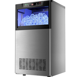 Máquina para hacer cubitos de hielo automática comercial de alta capacidad Máquina para hacer cubitos de hielo de gran rendimiento Precio de fábrica - Product Image 1