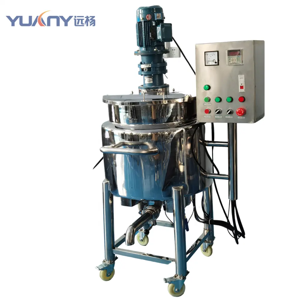 Máy trộn Kem dưỡng da nhỏ Máy mỹ phẩm dầu gội homogenizer trộn xà phòng lỏng làm Máy trộn và bơm nhựa Epoxy máy