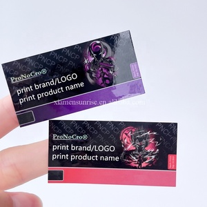 Sang trọng màu xanh màu Hologram Logo lọ nhãn 10ml chai lọ đóng gói hộp giấy hộp - Product Image 5