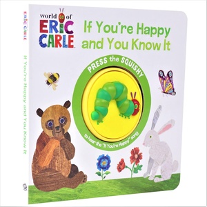 Libro de Sonidos Interactivo de Plástico con Botón de Oruga Blandita |   El mundo de Eric Carle: Libro de audio para cantar junto, para niños de 0 a 6 años - Product Image 1