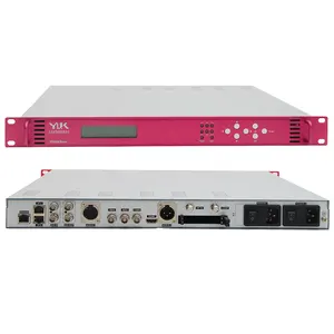 Цифровой кабель Yukuan TV Headend RF вход IP SDI аудио выход DVB C HEVC MPEG4 HD SD IRD