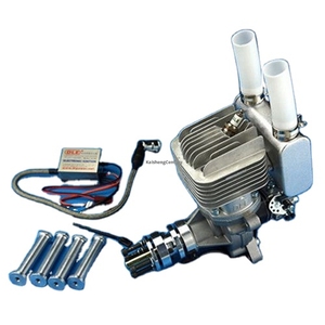 Nouveau <span class=keywords><strong>moteur</strong></span> à essence DLE55RA 55CC pour avion modèle/drone RC - Product Image 1