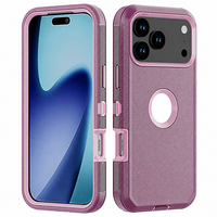 Étui de protection avec clip ceinture et béquille pour iPhone 18 Pro Max 17 Air Defender, compatible avec les coques de protection iPhone 18 Pro Max 17 (MOQ 500)