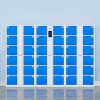 Armoire de rangement électronique à codes-barres multi-taille clé code colis distributeur automatique livraison casier intelligent avec support