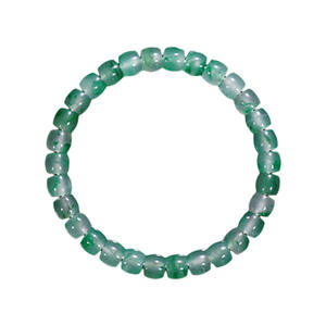 Perles de jade <span class=keywords><strong>Dulong</strong></span> vert africain naturel pour la fabrication de bijoux en vrac Usine de vente chaude Bijoux ronds Perles de jade en vrac - Product Image 5