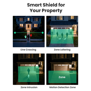 Système de Surveillance 8MP 4K PoE avec Détection Faciale IA, Suivi Automatique, 6 Caméras Dôme, Audio Bidirectionnel, Extensible 8CH/16CH, Disque Dur 2 To - Product Image 4