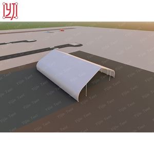 เต็นท์เก็บของทรงโค้งขนาด 30 เมตร หลังคาโค้งโปร่งแสง - Product Image 2
