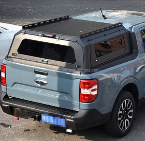 Toit de camion tout-terrain pour pick-up <span class=keywords><strong>4x4</strong></span> en acier, coque de camping-car haute, fenêtres coulissantes, capots pour <span class=keywords><strong>Ford</strong></span> <span class=keywords><strong>Maverick</strong></span> <span class=keywords><strong>2022</strong></span>-2025 - Product Image 4