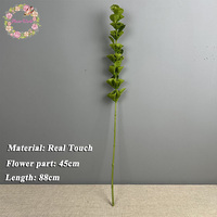 Realistische Shell Leaf Kunstbloem Bell Grass Flower Bells of Ireland Faux Flower Home Office Arrangement Decor