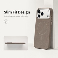 Étui de téléphone magnétique de luxe en flanelle C0338 pour iPhone 17 Air 18 Pro Max 16 15 14 13 12 11 Pro – Coque de protection antichoc