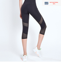 Soutien-gorge Capri en maille de haute qualité pour femmes, Leggings athlétiques, de Jogging, survêtement de Yoga, ensembles de Fitness et de sport