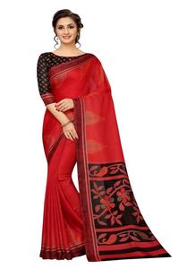 Saree with Joint blouse unstitched blouse Machine มาใหม่ล่าสุดดีไซเนอร์ดูหรูหราปาร์ตี้ผ้าลินินเครื่องแต่งกาย500สำหรับผู้ใหญ่ - Product Image 5