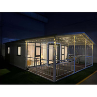 Maison préfabriquée extensible de 40 pieds, villa conteneur portable pour une vie moderne