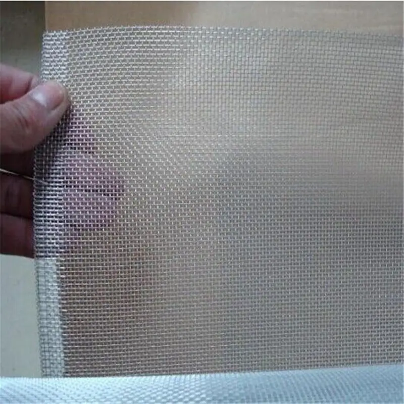 Hot Sale Good Quality Corrosion-resistant metal screen mesh plain woven wire net 304 stainless steel filter mesh