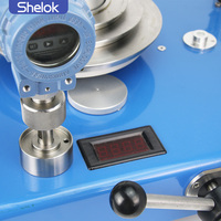 Shelok YJ Series Hydraulic Piston Dead Weight Tester Pressure Gauge Calibrator Cost Effective
