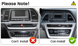 8G+128G Android 11 สำหรับรถยนต์ฮุนได โซนาต้า 9 ปี 2014 15 16 2017 เครื่องเล่นวิทยุในรถยนต์ มัลติมีเดีย เครื่องเล่นวิดีโอ ระบบนำทาง GPS ไม่มีเครื่องเล่นดีวีดี 2 Din DSP - Product Image 3