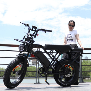 X80 Pro Beach Cruiser vélo électrique pliant Ebike vélo hybride électrique E-bike pliant Moto De Cross Electrica Fatbike V20 E Bike - Product Image 3