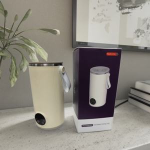 Termo Portátil Personalizado 2025 para Leche Materna, Taza Térmica con Aislamiento, Cafetera Eléctrica Inalámbrica con Alimentación USB para Coche y Hogar - Product Image 5