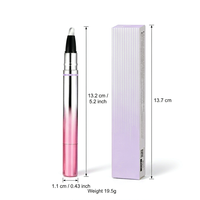 Stylo Magnétique Portable 7-en-1 Effet Œil de Chat pour Vernis à Ongles, Gel UV LED Monophase, Vernis Semi-Permanent pour Nail Art à Domicile et Professionnel