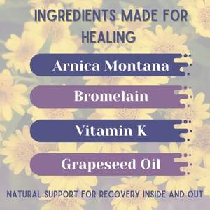 <span class=keywords><strong>Gel</strong></span> Tópico para Moretones de Marca Privada OEM ODM, <span class=keywords><strong>Gel</strong></span> Natural de Árnica y Bromelina para el Tratamiento de Moretones y Hinchazón - Product Image 5