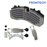 Jeu de plaquettes de frein pour camion, pièces robustes, plaquettes de frein WVA29246/29247 pour Mercedes-Benz Actros MP2, Iveco 29087, DAF, MAN, SCANIA, HOWO