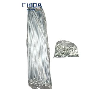 Vente directe d'usine de capuchons de rayons de vélo en acier galvanisé de haute qualité avec des longueurs personnalisables NO.12-15 - Product Image 1