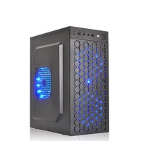 Casing PC Kustom OEM Buatan China, Casing Komputer Desktop ATX untuk Kantor, Pembentukan Plat Logam, Fabrikasi Plat Logam