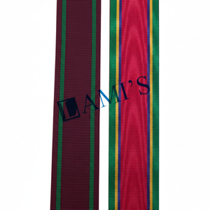 ริบบิ้นผ้าไหมผ้าแพรแข็งคอตตอนผ้าคอตตอนลายคลื่น (รดน้ำ) - Product Image 1