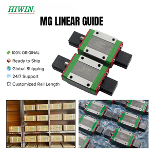 Guida Lineare Miniaturizzata Originale Hiwin <span class=keywords><strong>MGN</strong></span> MGN7C MGN9C MGN9H MGN12C MGN12H MGN15C MGN15H con Blocco per Stampante 3D e Parti CNC - Product Image 6
