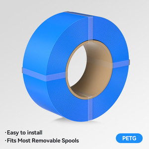 Filamento PETG sin Bobina para Impresora 3D NAGA, 1.75mm, Recarga <span class=keywords><strong>de</strong></span> 1kg, Compatible con Bobinas Reutilizables para Impresoras FDM, Azul <span class=keywords><strong>Cielo</strong></span> - Product Image 1