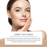 Lotion pour le visage à la carotte biologique WIYUN, soin de la peau, éclaircissant, blanchissant, nourrissant, crème pour le visage longue durée