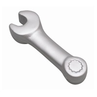 Juguete Antiestrés con Forma de Llave Inglesa y Logotipo Personalizado, de Espuma de PU, para Empresas de Construcción, Talleres de Reparación y Ferias Comerciales