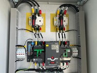 Armoire de Commutation Basse Tension OEM CFDIP54RAL7035 en Acier au Carbone, Coffret Électrique 380V, Panneau de Contrôle de Distribution d'Énergie