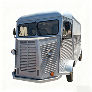 Chariot de nourriture mobile électrique à 4 roues monté sur camion, chariot de crème glacée, petit-déjeuner, restauration rapide, brochettes frites, barbecue, marché nocturne, vente ambulante - Product Image 2