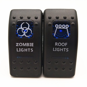 12-24V Marine xe Rocker chuyển carling loại <span class=keywords><strong>5p</strong></span> ON-OFF spotlight Led ánh sáng - Product Image 3