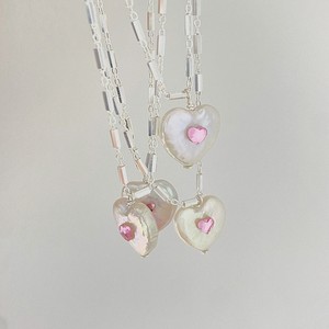 สร้อยคอผู้หญิงคุณภาพสูง รูปทรงดอกฟริทิลลาเรียธรรมชาติ จี้รูปโคลเวอร์ เงินแท้ S925 ประดับมุกสีพาราอิบา - Product Image 2