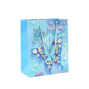 Sacs en papier personnalisés de luxe à prix de gros, avec votre propre logo, pour cadeaux de marque célèbre - Product Image 1