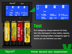 <span class=keywords><strong>Chargeur</strong></span> <span class=keywords><strong>de</strong></span> batterie rechargeable à 4 fentes QC3.0 9V 2A <span class=keywords><strong>Testeur</strong></span> <span class=keywords><strong>de</strong></span> capacité <span class=keywords><strong>de</strong></span> <span class=keywords><strong>chargeur</strong></span> intelligent pour batteries 18650 26650 32700 18500 14500 - Product Image 4
