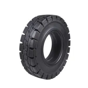 Neumático sólido para montacargas de fábrica de ruedas industriales,