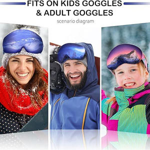 <span class=keywords><strong>Housse</strong></span> <span class=keywords><strong>de</strong></span> protection anti-poussière pour lunettes <span class=keywords><strong>de</strong></span> sport <span class=keywords><strong>de</strong></span> neige, idéale pour le ski et le <span class=keywords><strong>snowboard</strong></span> en extérieur - Product Image 5