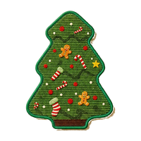 Tapis à gratter pour chat en sisal en forme de sapin de Noël, à fixer au mur, auto-adhésif, protection de meubles pour animaux, décoration intérieure
