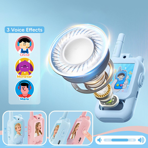 Kinder-Video-Gegensprechanlage für den Langstrecken-Einsatz im Freien mit Sturzschutz-Design, TYPE-C-Ladung & Extrem Lange Akkulaufzeit - Product Image 6