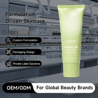 Sérum Déodorant Personnalisé AHA BHA Acide Hyaluronique Roll-on Apaisant pour les Aisselles et le Corps – Fabricant ODM en Gros